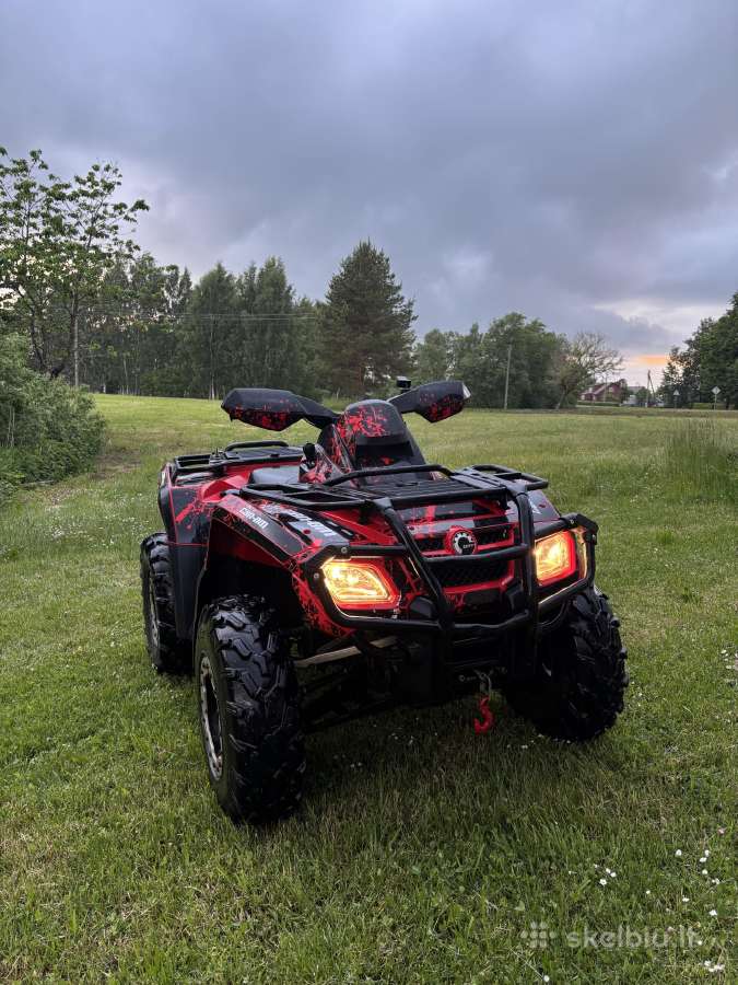 Parduodamas keturratis Can-am Outlander 800 - nuotraukos Nr. 4