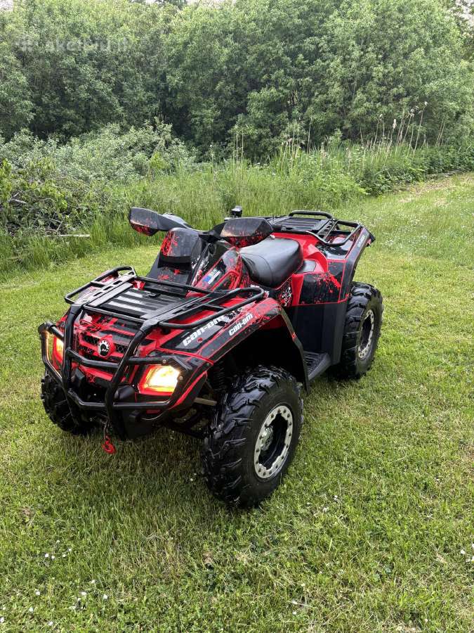 Parduodamas keturratis Can-am Outlander 800 - nuotraukos Nr. 5