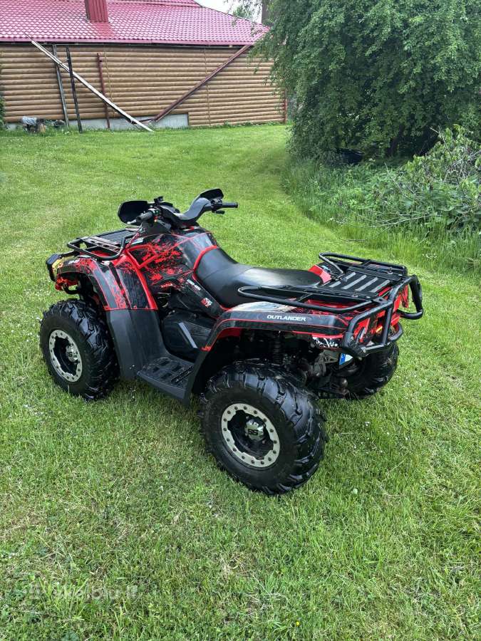 Parduodamas keturratis Can-am Outlander 800 - nuotraukos Nr. 6