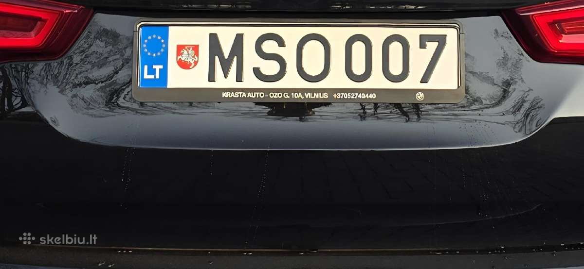 Mso007 valstybinis numeris