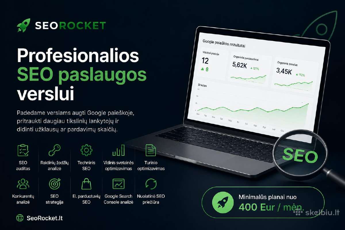 Seo paslaugos verslui