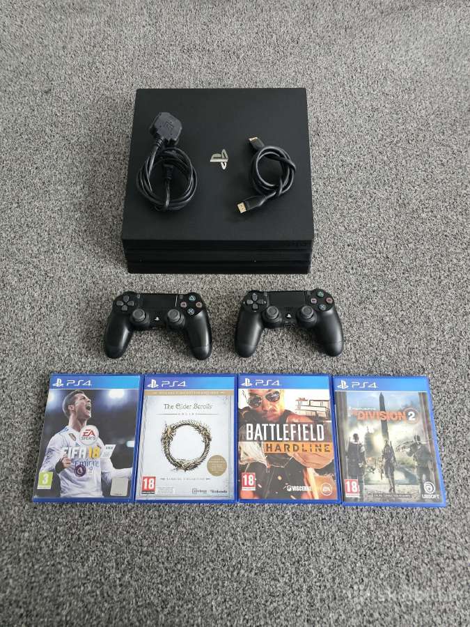 Sony Playstation 4 Ps4 Pro 1tb 2 Pulteliai