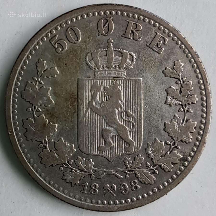 1898 Norvegija 50 erių - nuotraukos Nr. 2