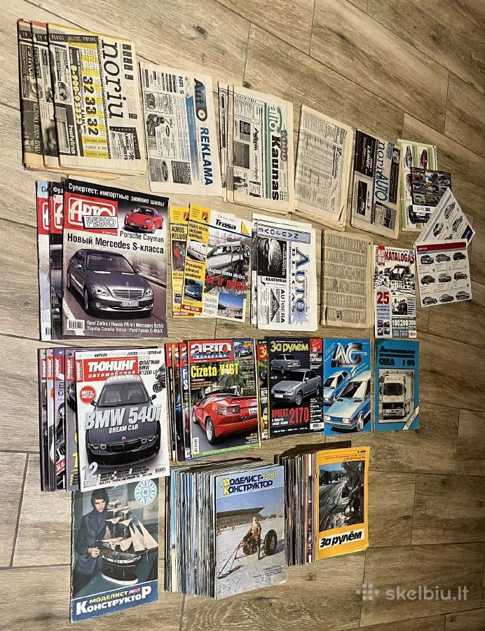 Įvairūs auto žurnalai ir laikraščiai - nuotraukos Nr. 2