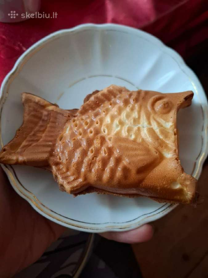 Parduodu žuvytės formos vaflių keptuve Taiyaki. - nuotraukos Nr. 8