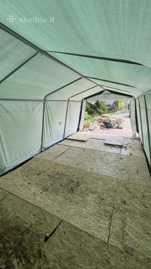 Tentinis garažas 3.3 x 6.2m - nuotraukos Nr. 5