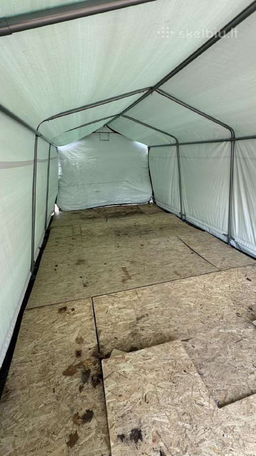 Tentinis garažas 3.3 x 6.2m - nuotraukos Nr. 6