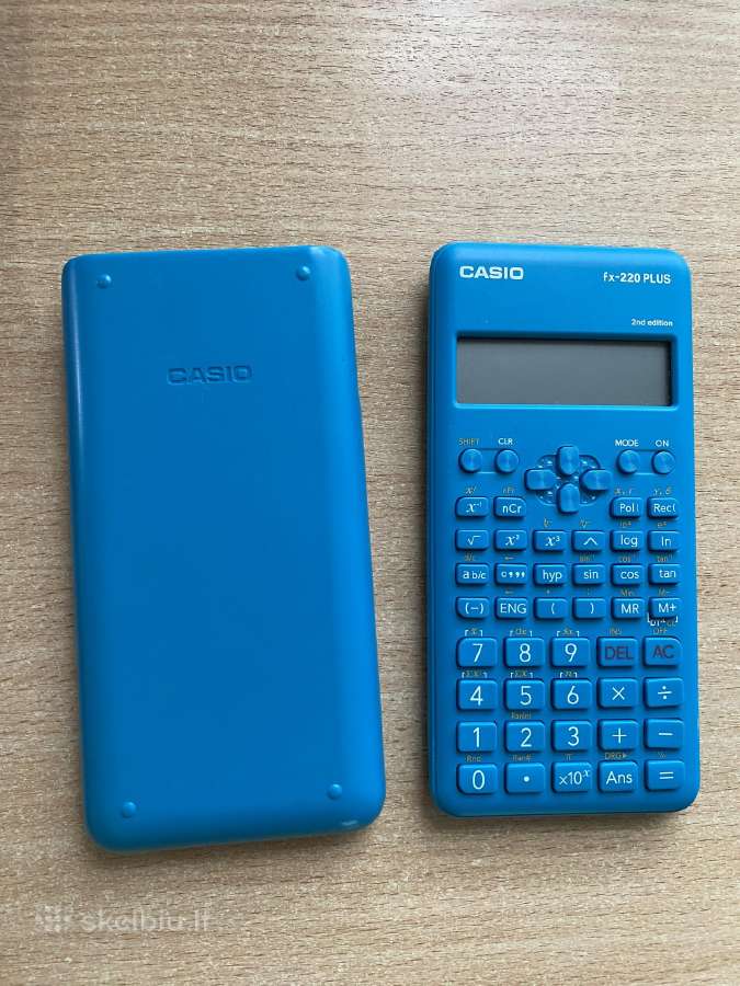 Skaičiuotuvas Casio fx-220 Plus (Su Dangteliu)