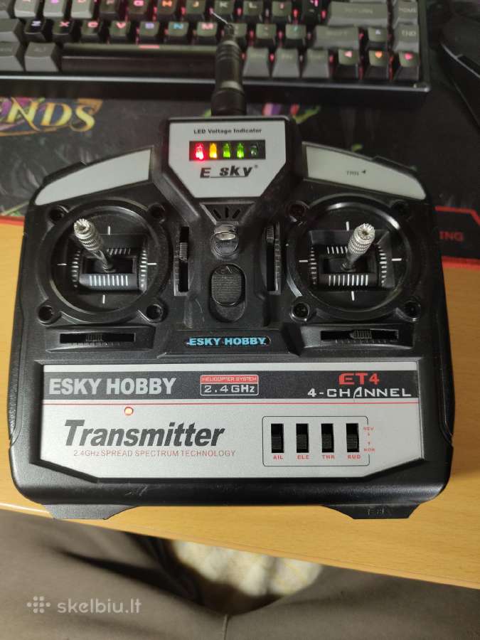 Esky Hobby Et4 4-channel 2.4 GHz Transmitter Helic