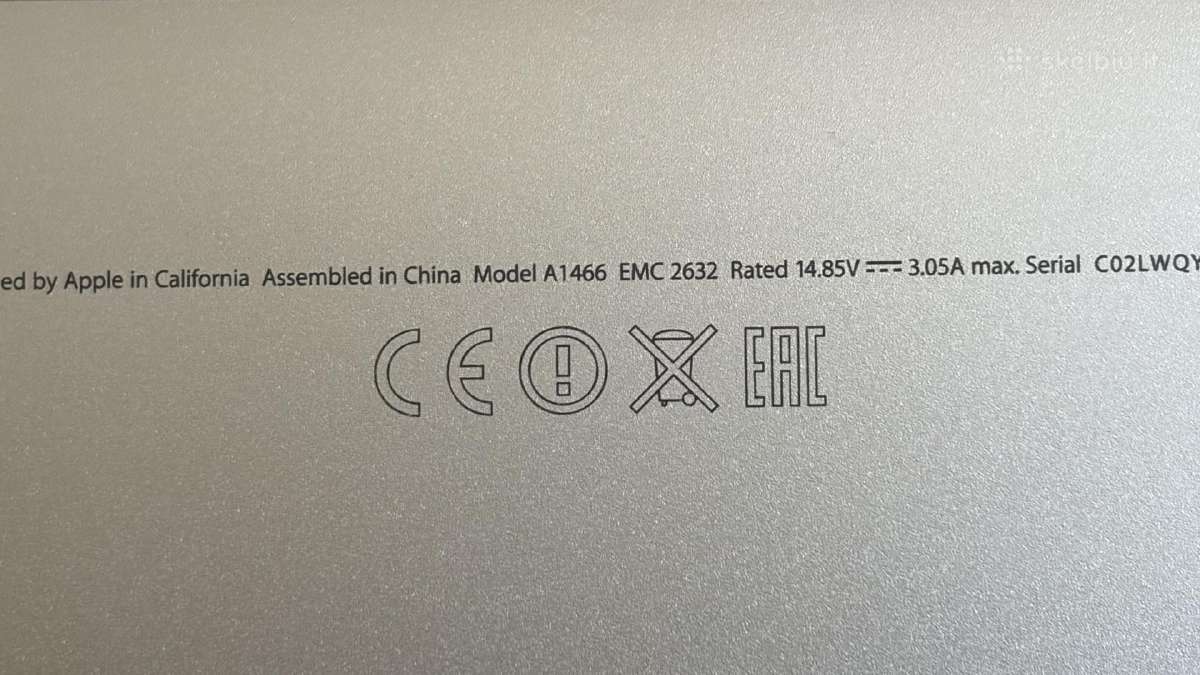 MacBook Air 13.3:11-2010;MacBook Pro - nuotraukos Nr. 19