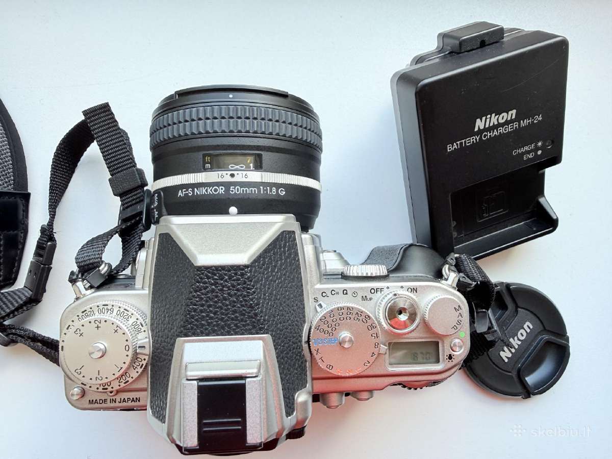 Nikon Df pilno kadro fotoaparatas 6000 kadrų - nuotraukos Nr. 2