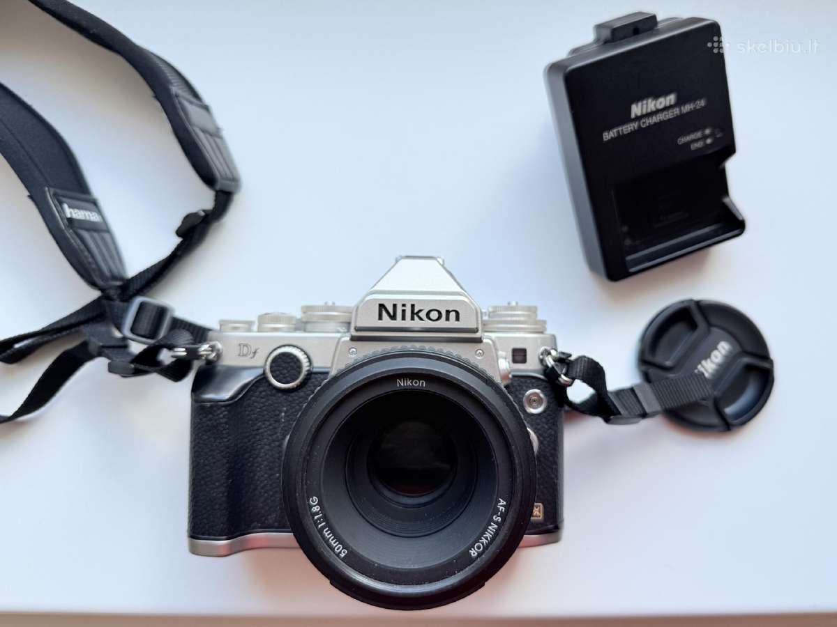 Nikon Df pilno kadro fotoaparatas 6000 kadrų - nuotraukos Nr. 3