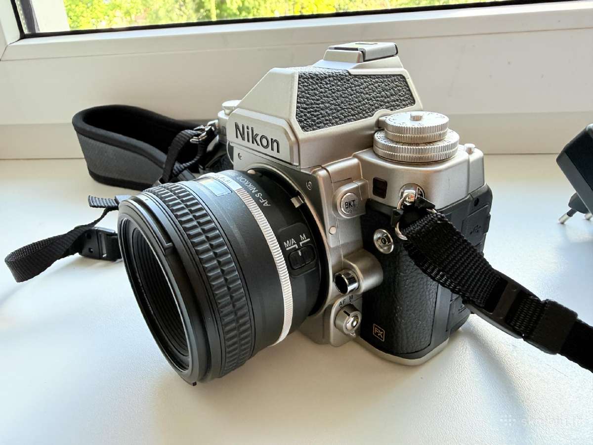 Nikon Df pilno kadro fotoaparatas 6000 kadrų