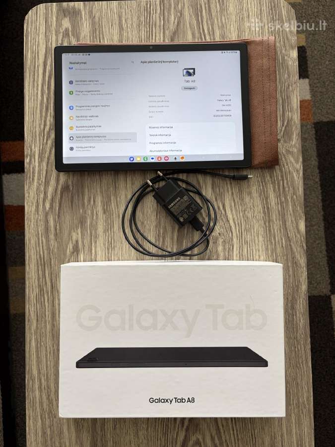 Samsung Galaxy Tab A8 64gb WiFi (pilkas)