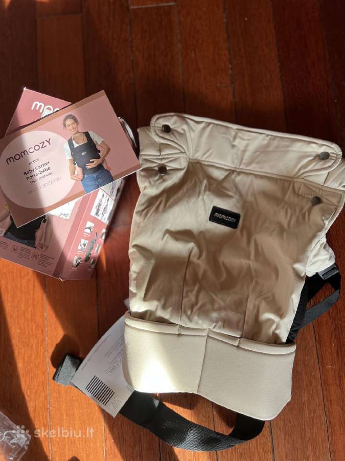 Nauja ergonomiška momcozy nešioklė