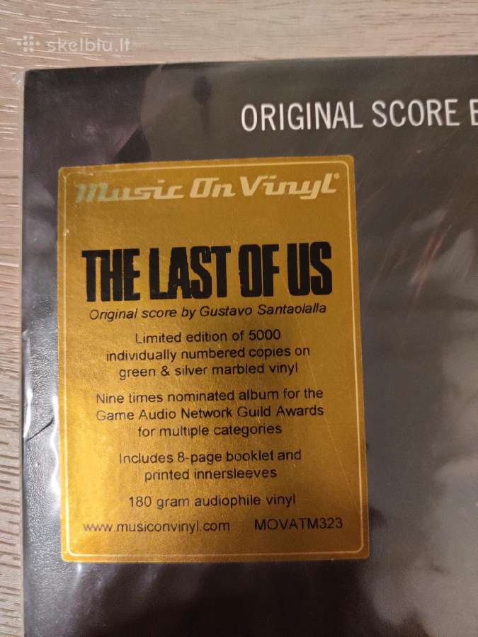 The last of us vinyl lp - nuotraukos Nr. 3