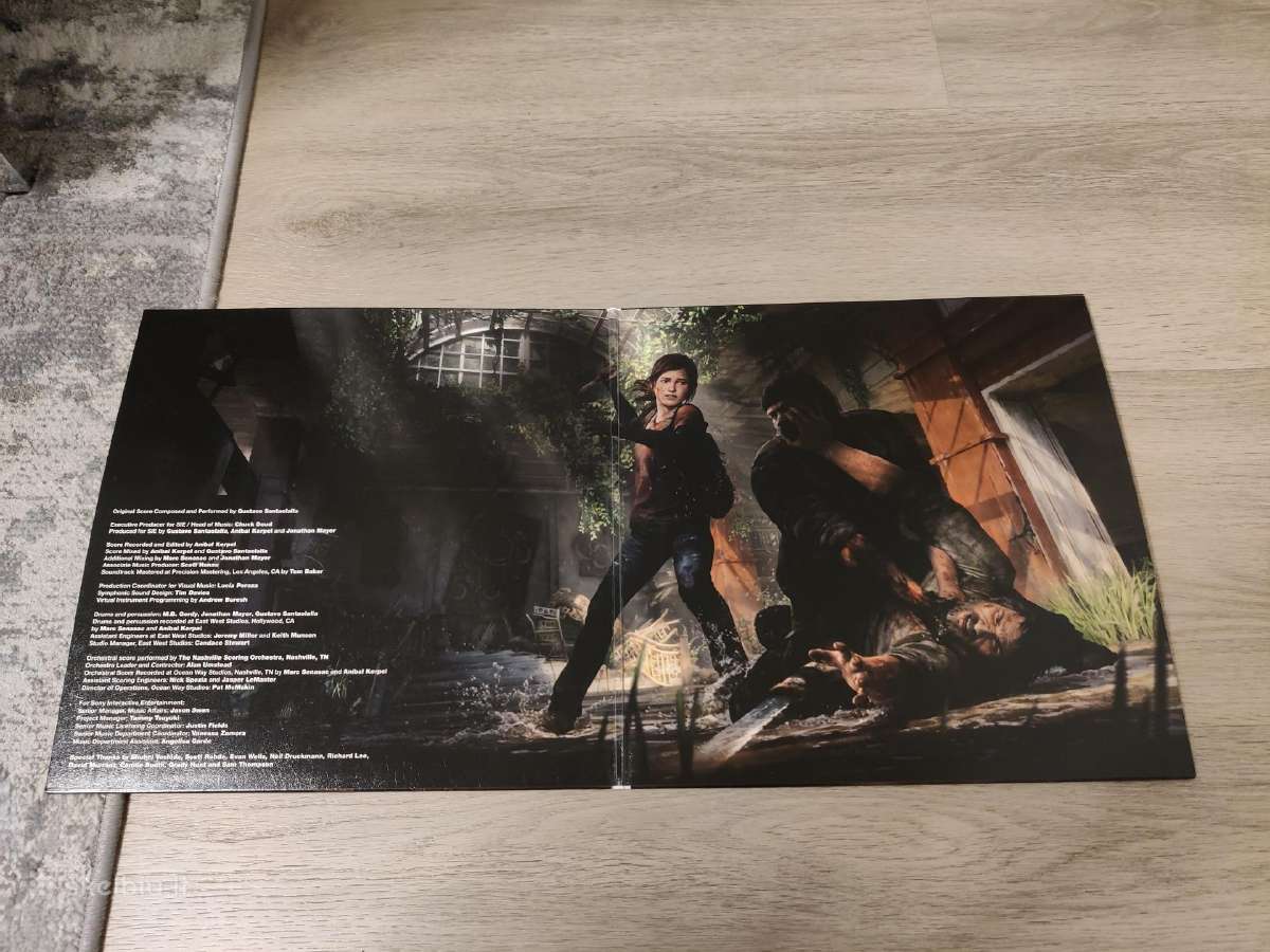 The last of us vinyl lp - nuotraukos Nr. 4