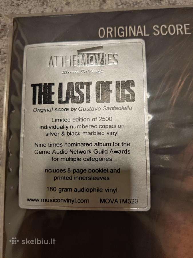 The last of us vinyl lp - nuotraukos Nr. 6