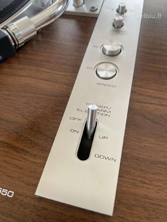 Pioneer Xl1550(pl550) plokštelių grotuvas - nuotraukos Nr. 3