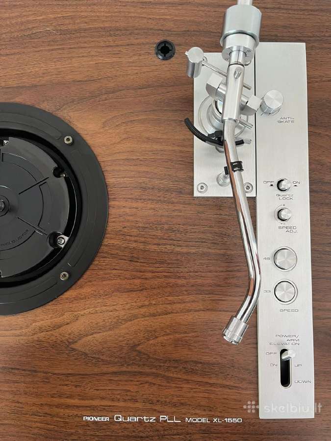 Pioneer Xl1550(pl550) plokštelių grotuvas - nuotraukos Nr. 12