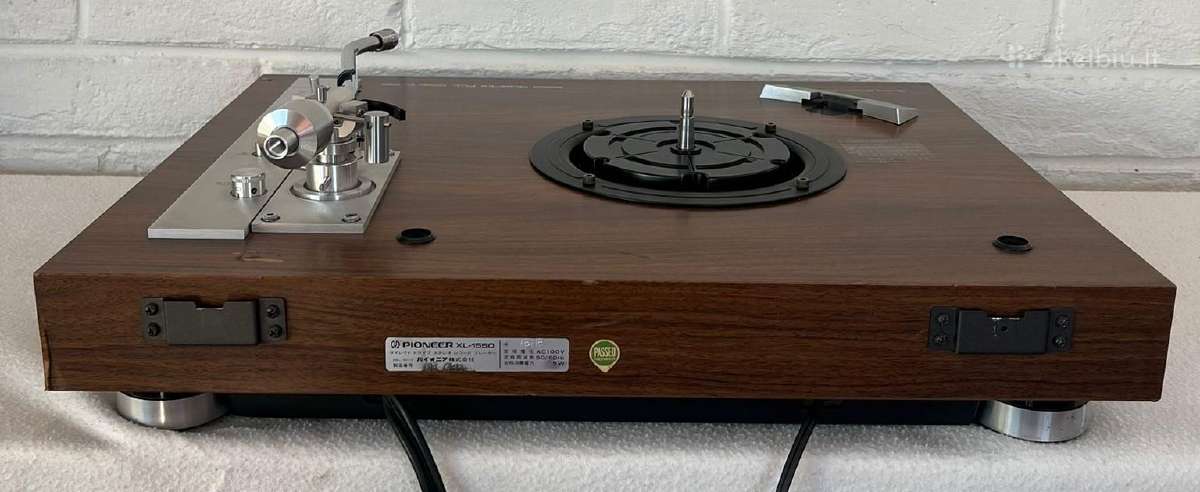 Pioneer Xl1550(pl550) plokštelių grotuvas - nuotraukos Nr. 13