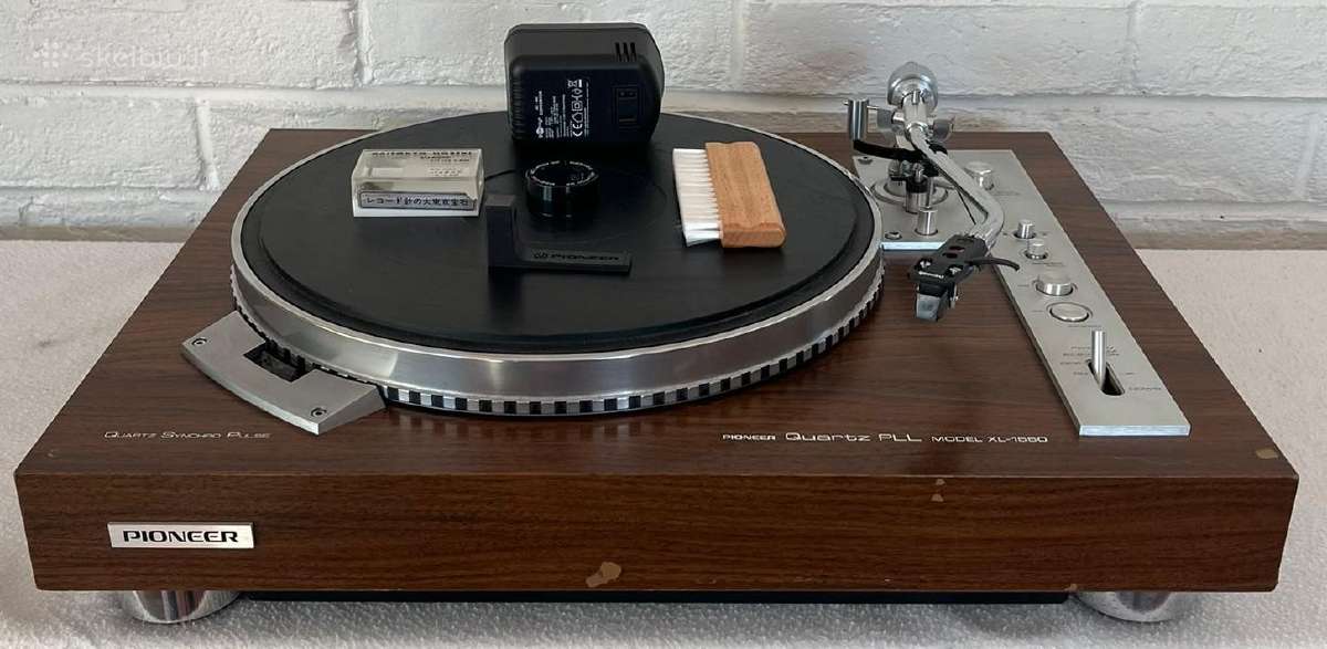 Pioneer Xl1550(pl550) plokštelių grotuvas - nuotraukos Nr. 8