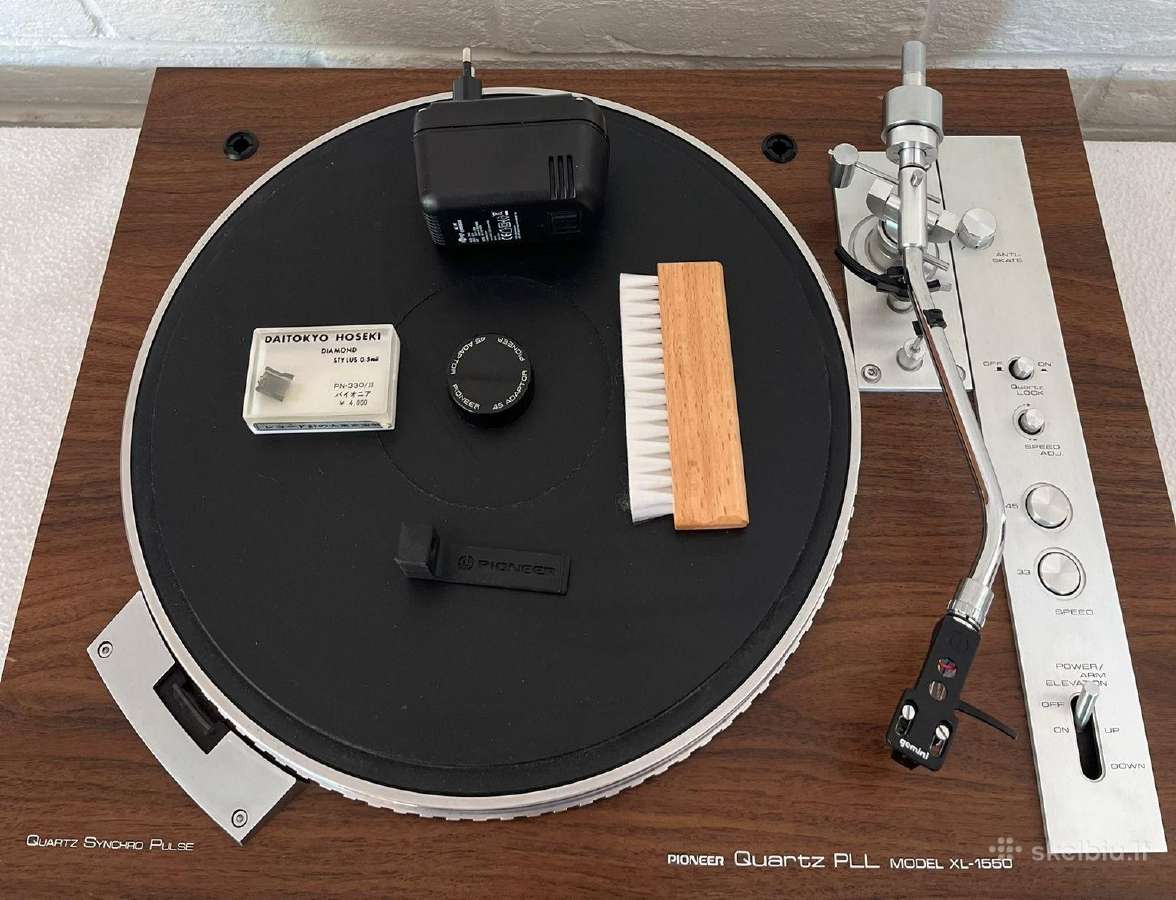 Pioneer Xl1550(pl550) plokštelių grotuvas - nuotraukos Nr. 6
