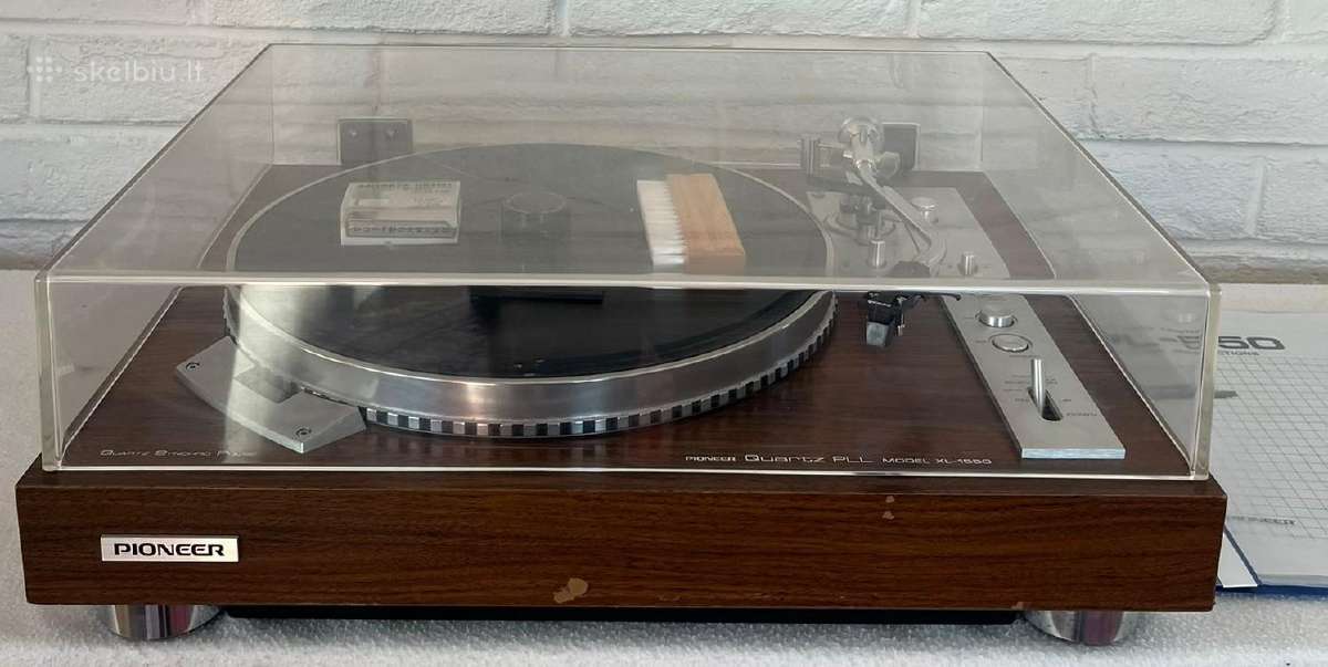 Pioneer Xl1550(pl550) plokštelių grotuvas - nuotraukos Nr. 16