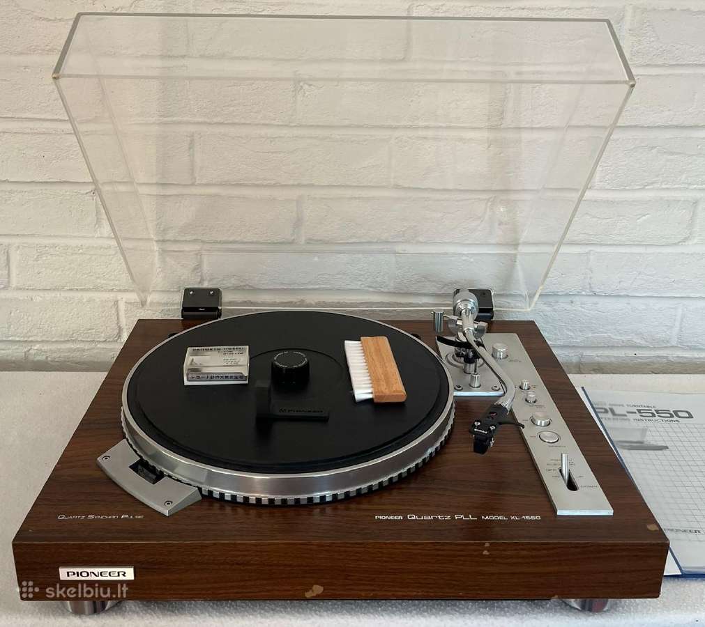 Pioneer Xl1550(pl550) plokštelių grotuvas - nuotraukos Nr. 17
