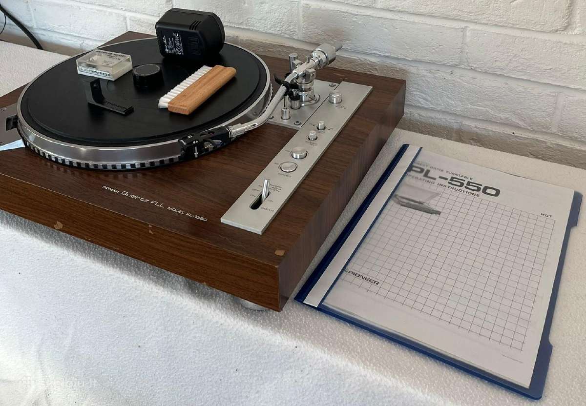 Pioneer Xl1550(pl550) plokštelių grotuvas - nuotraukos Nr. 5