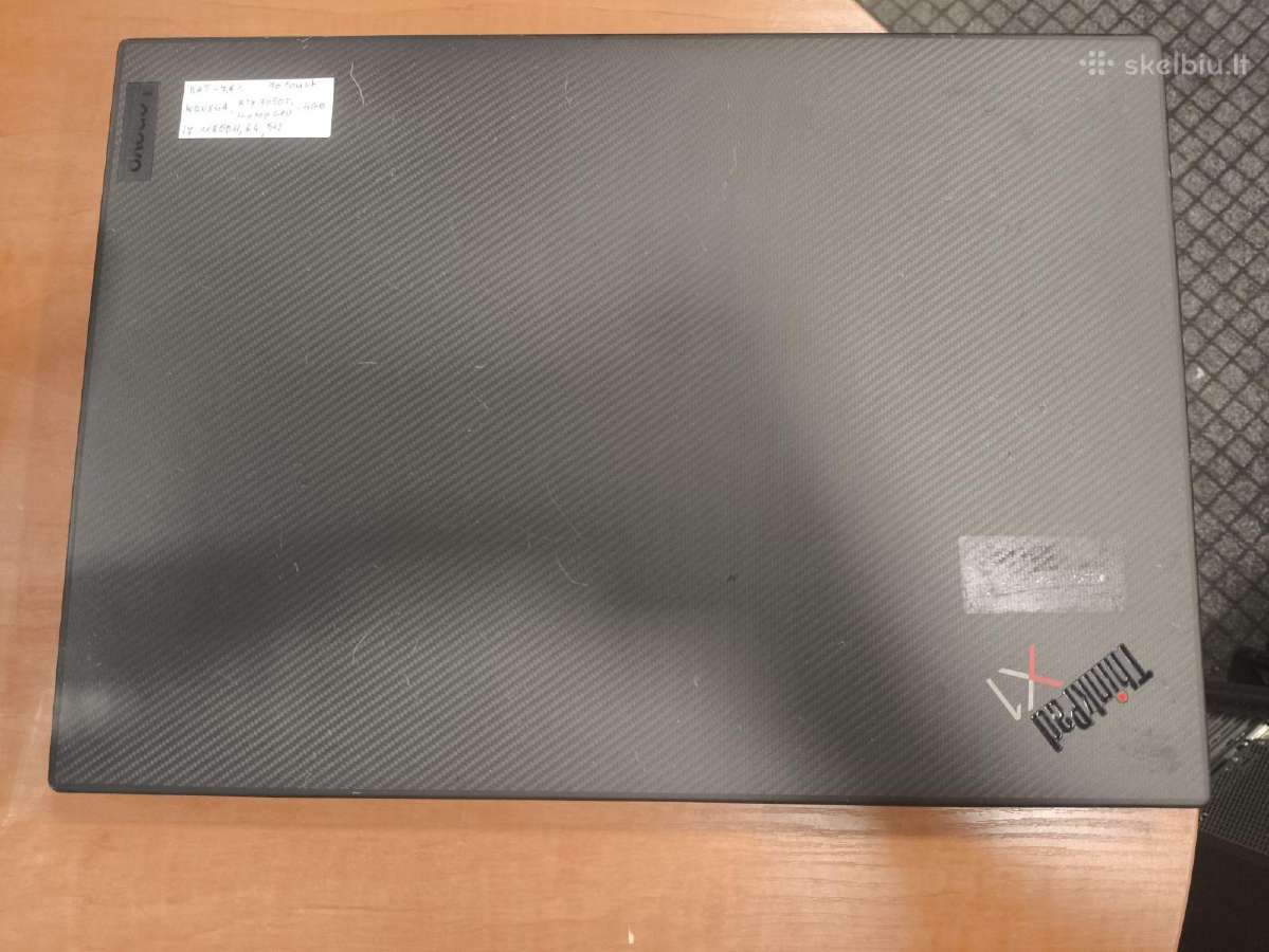 X1 Extreme Gen 4 i7-11800h 8gb 256gb Rtx 3050ti - nuotraukos Nr. 3