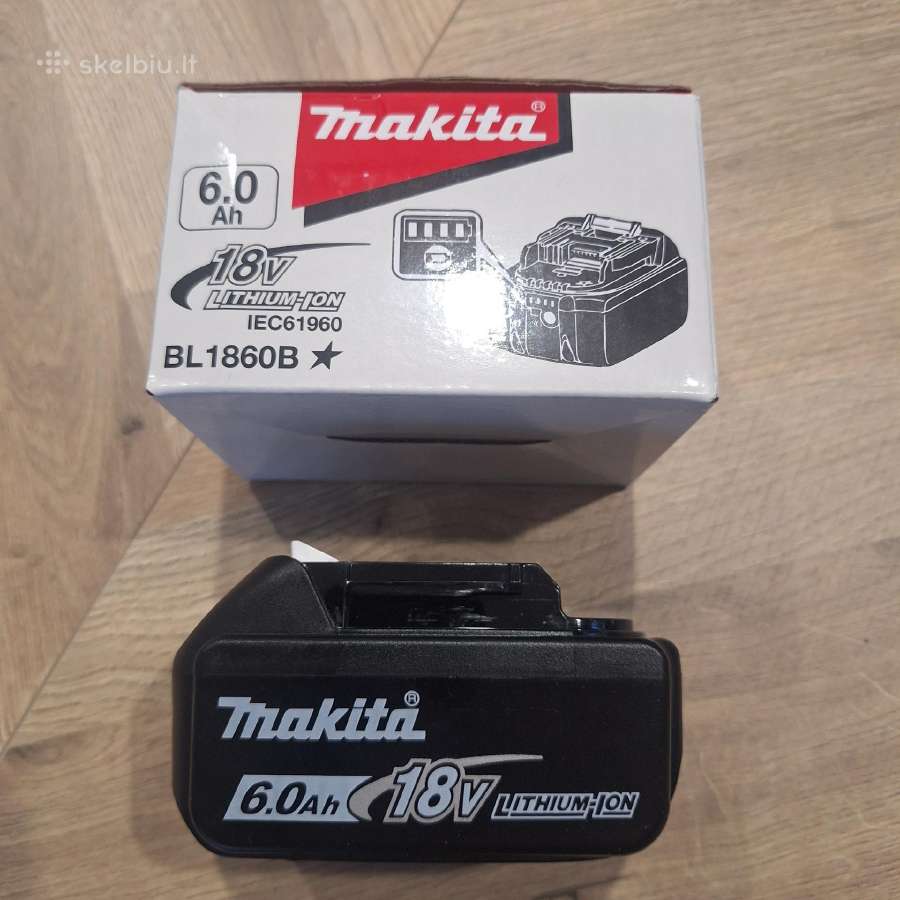 Makita akumuliatorius 6ah