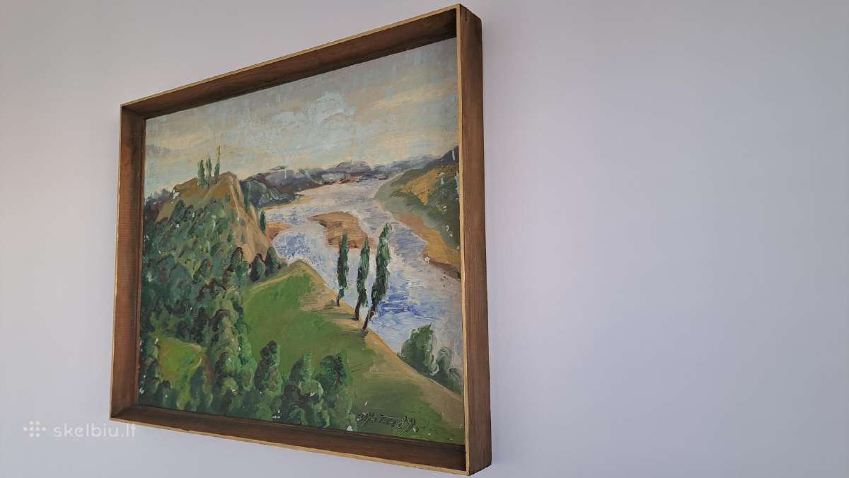 Vijos Tarabildienės "Liškiavos piliakalnis" 49x64 - nuotraukos Nr. 3
