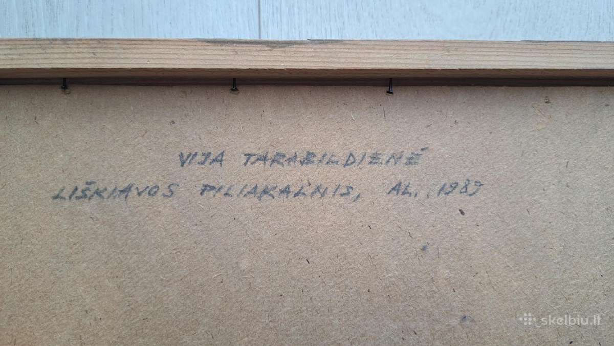Vijos Tarabildienės "Liškiavos piliakalnis" 49x64 - nuotraukos Nr. 4