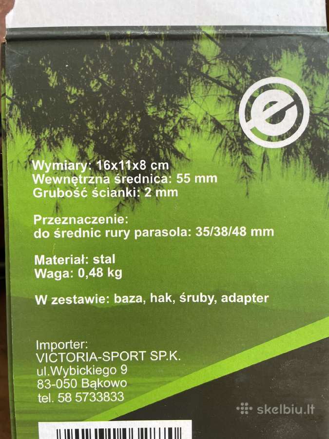 Balkono skėčio laikikliai 2vnt. - nuotraukos Nr. 2