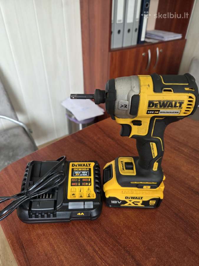 Smūginis suktuvas Dewalt Dcf887, 18v