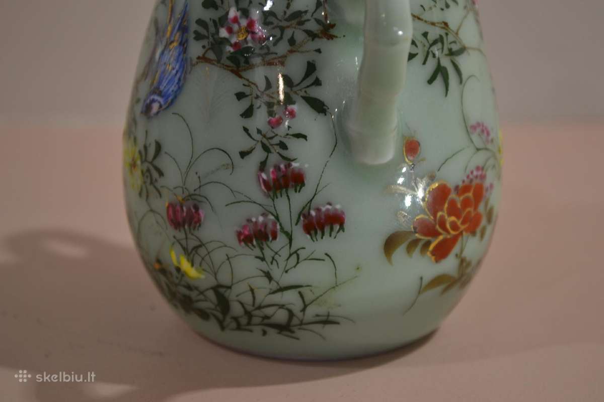 Japoniška dėžutė, stiklainis - celadono keramika. - nuotraukos Nr. 10
