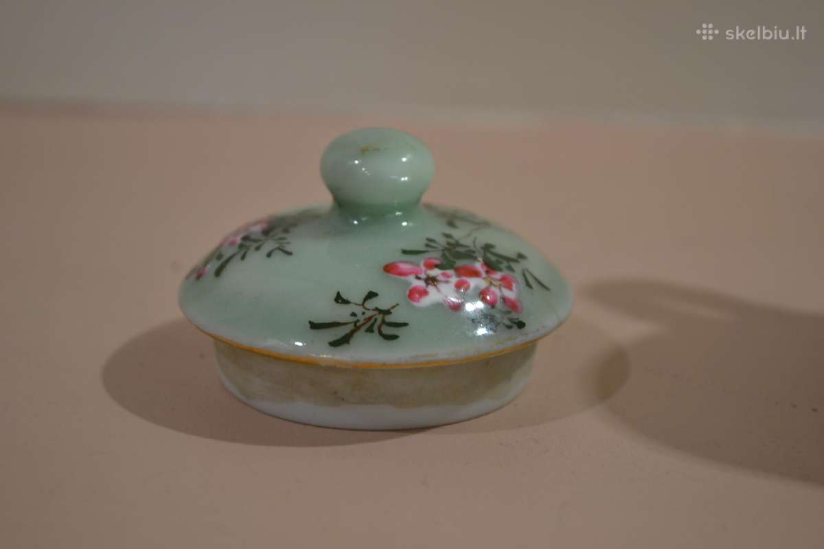Japoniška dėžutė, stiklainis - celadono keramika. - nuotraukos Nr. 15