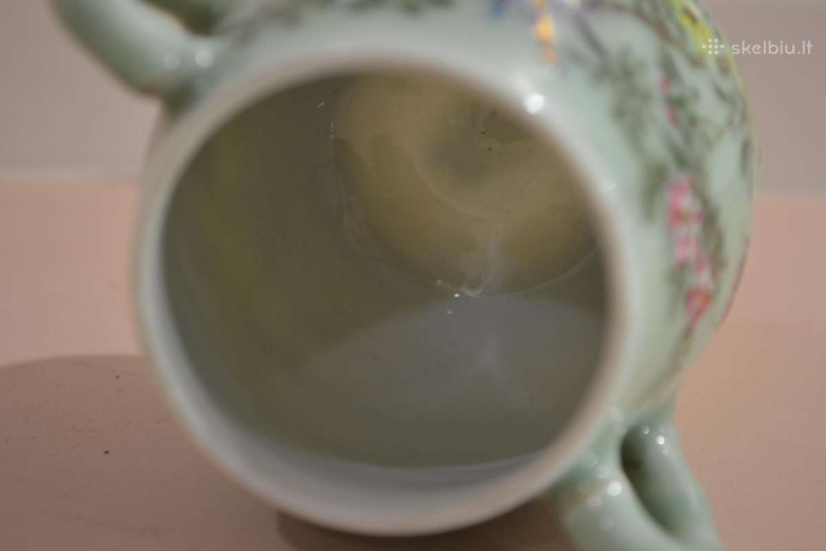 Japoniška dėžutė, stiklainis - celadono keramika. - nuotraukos Nr. 19