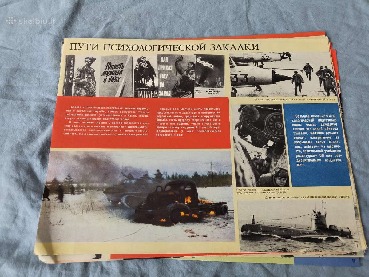 Sovietmečiu plakatai - nuotraukos Nr. 20