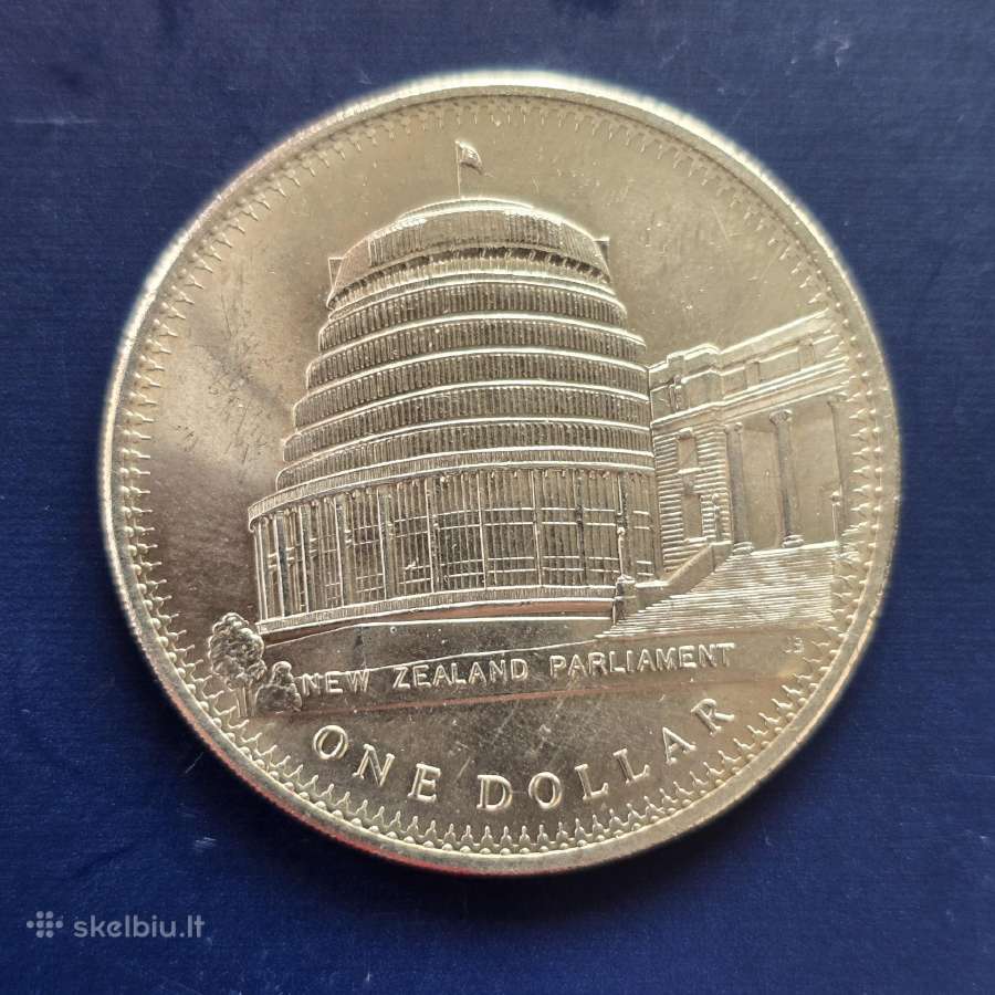 Naujoji Zelandija 1978m 1 Dollar Cu-ni