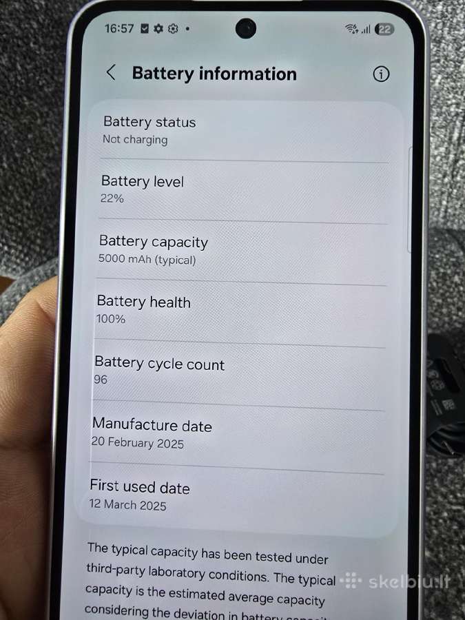 Samsung galaxy A36 5G 128gb - nuotraukos Nr. 7