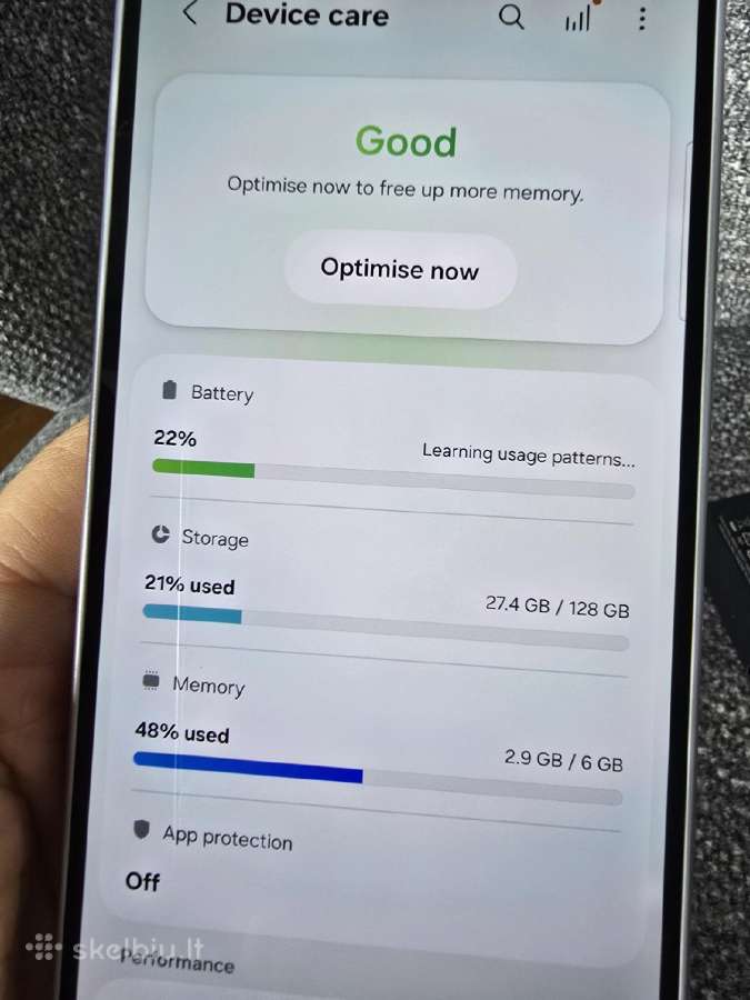 Samsung galaxy A36 5G 128gb - nuotraukos Nr. 9