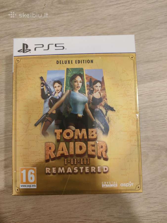 Tomb raider 1-2-3 remastered deluxe edition