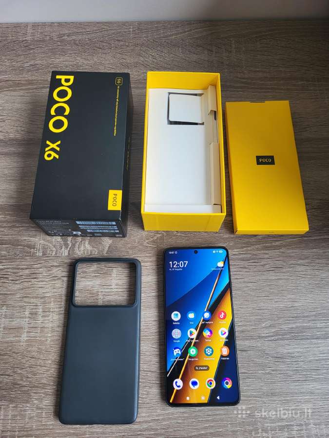 Xiaomi Poco X6 Black 256gb/12gb