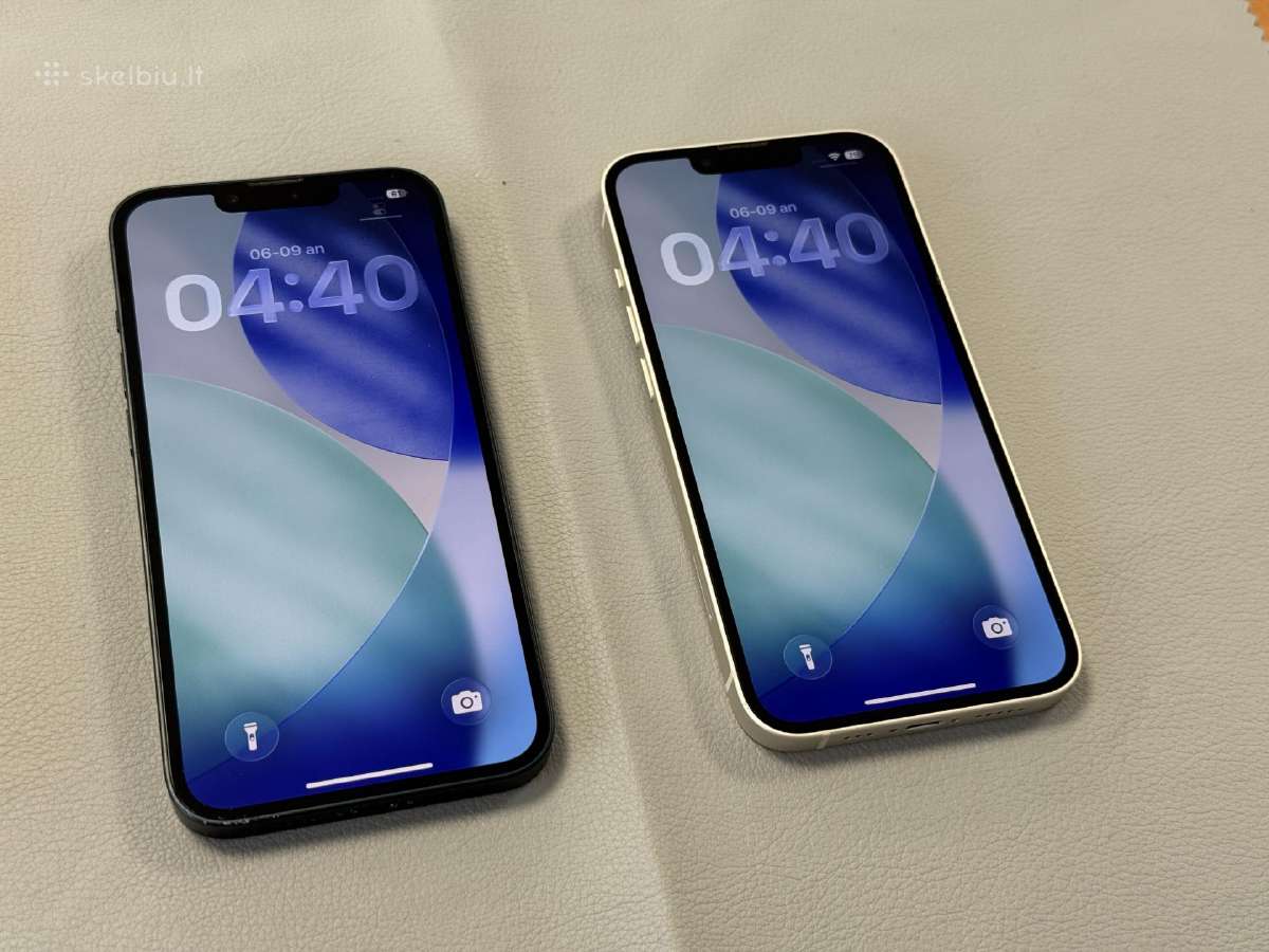 iPhone 13 su 128gb ir su 256gb be subraižymų - nuotraukos Nr. 8