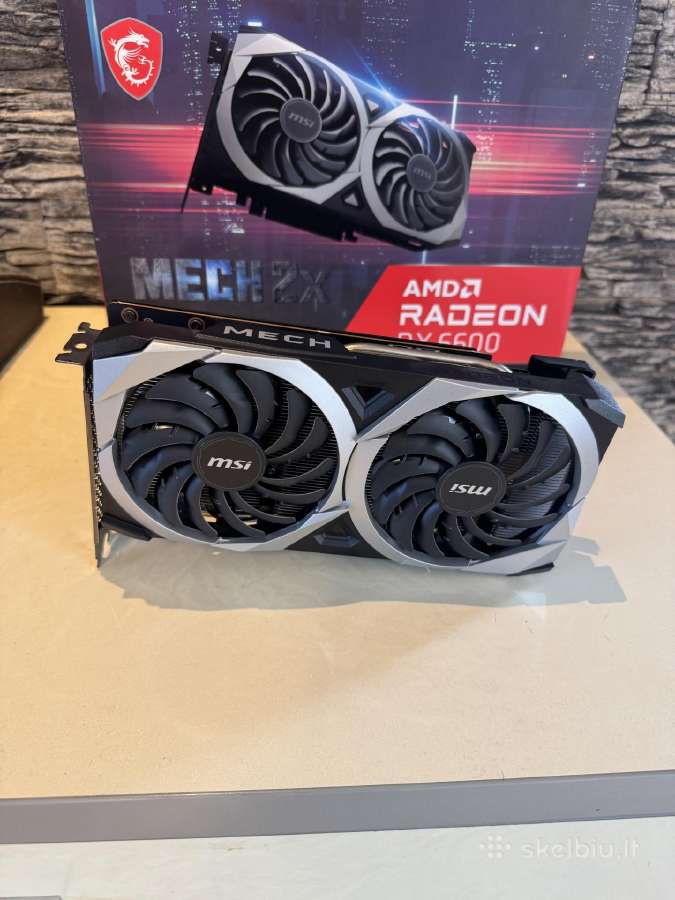 Msi Radeon Rx 6600 Mech 2x 8gb