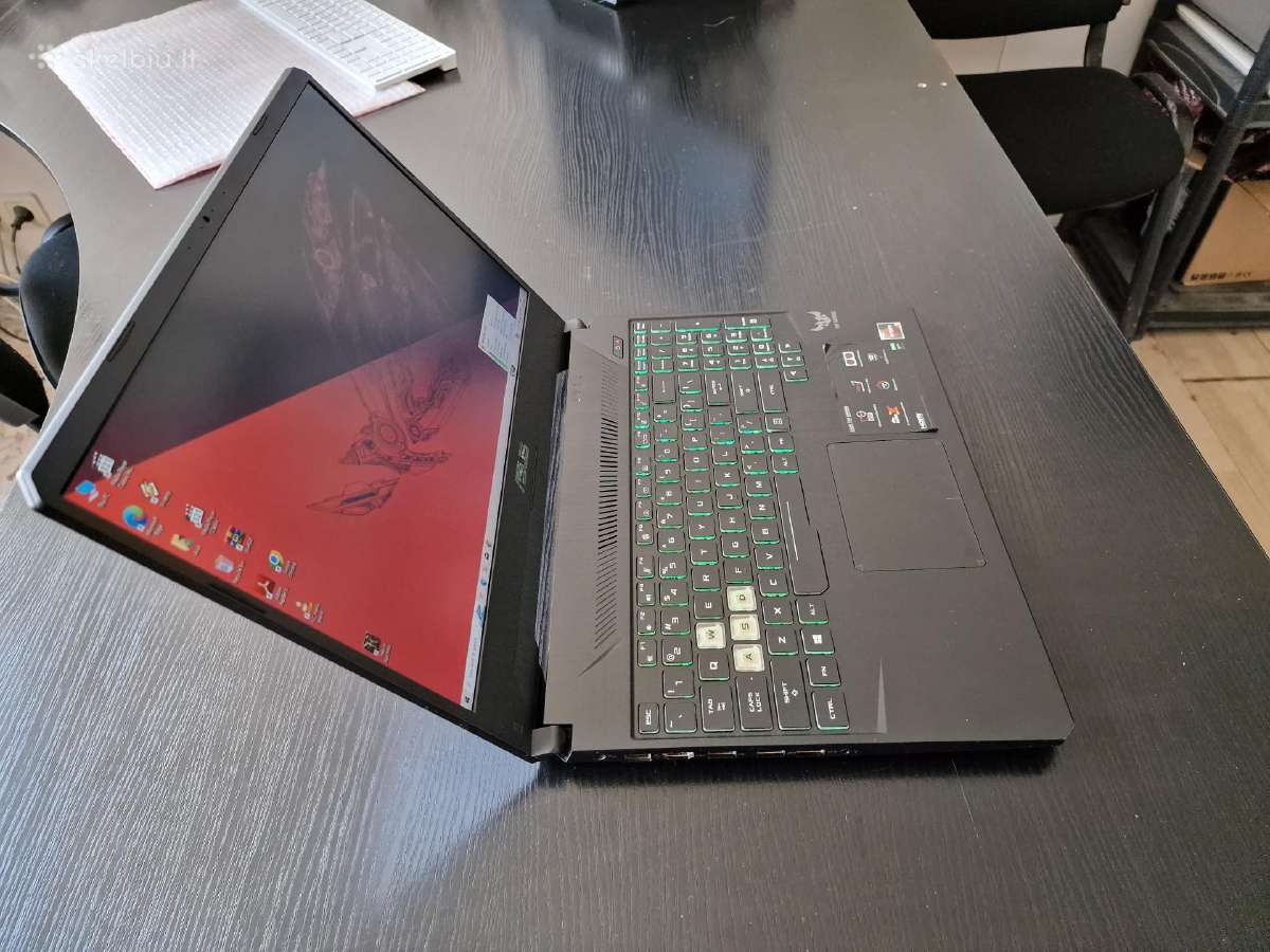 Asus Fx505, 120hz, 16gb, 256+1tb SSD, Gtx - nuotraukos Nr. 3