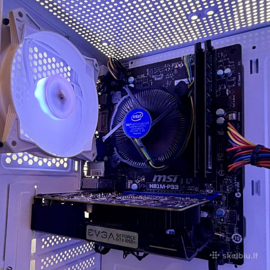 I5, 1050ti, 16gb RAM Žaidimų kompiuteris! - nuotraukos Nr. 4