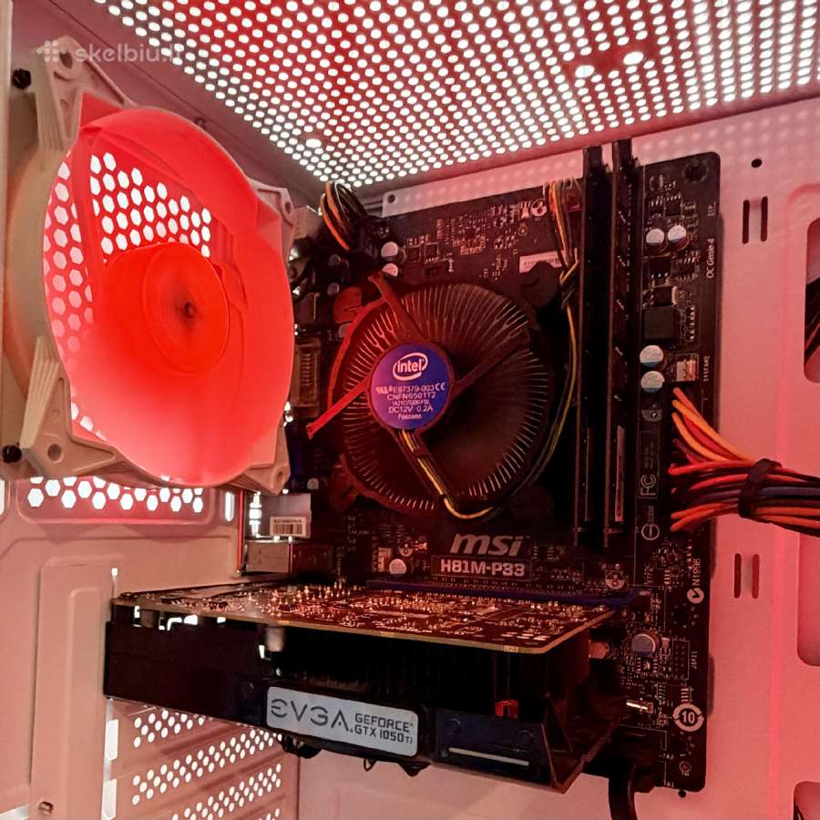 I5, 1050ti, 16gb RAM Žaidimų kompiuteris! - nuotraukos Nr. 5